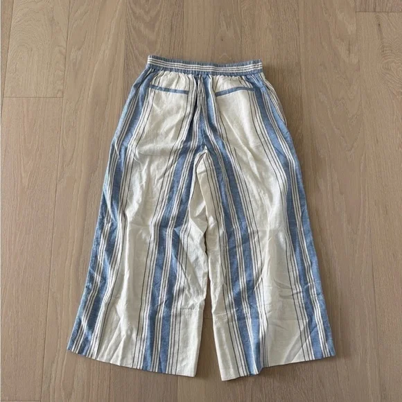 BR Linen Blend Wide Leg Pants - Picture 2 of 5